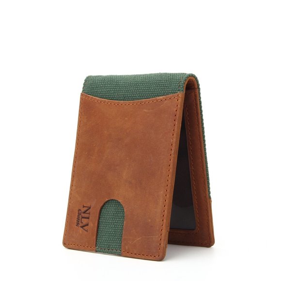 NLV Classic Men's Leather Wallet Billfold RFID - Picture 8 of 8